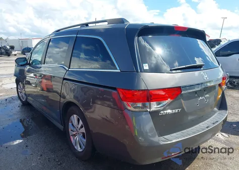 2014 Honda Odyssey Ex-L из США, поврежденный, VIN 5FNRL5H63EB037072
